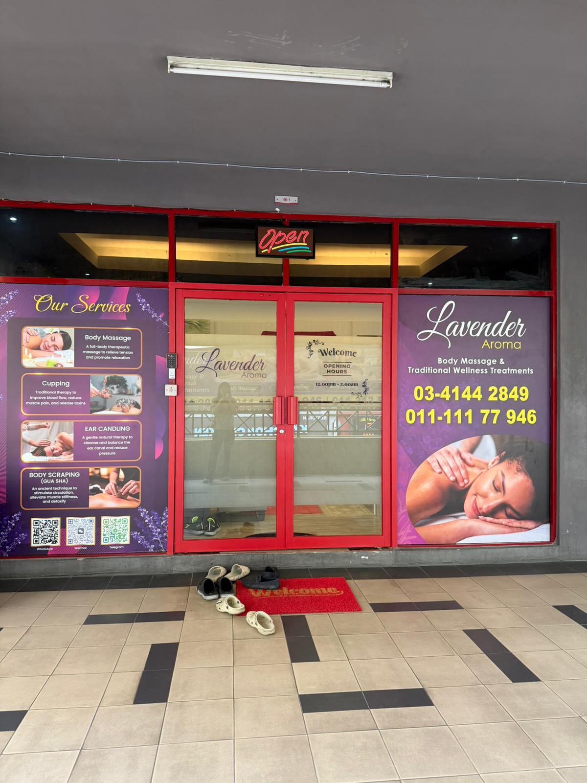 Lavender Aroma Massage